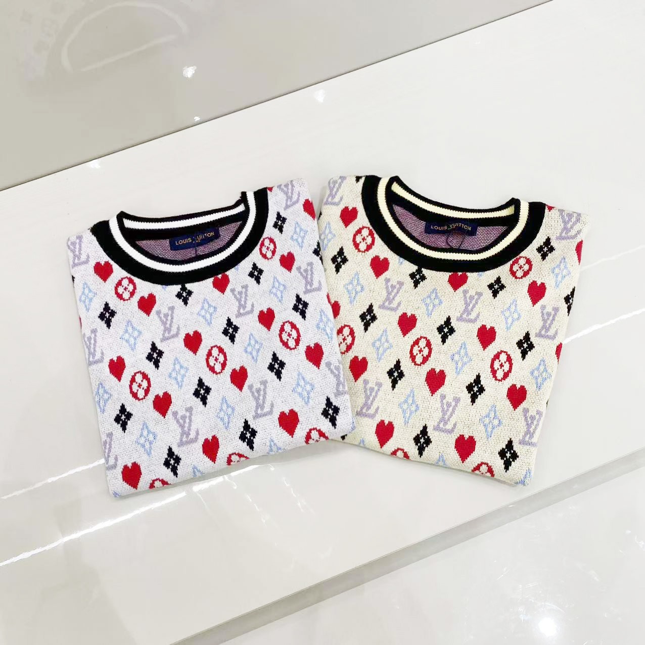 Louis Vuitton LV 루이비통 니트 반팔 티셔츠 의류