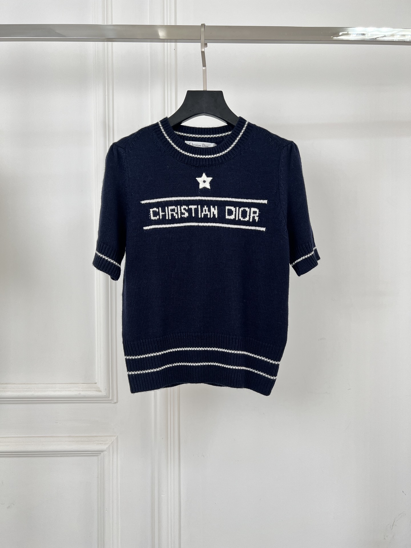 DIOR CD 디올 니트 반팔 티셔츠 의류