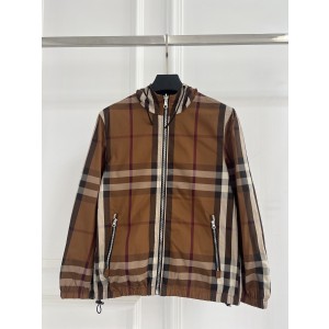 Burberry 버버리 양면 체크 후드 자켓 의류