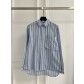 Dior CD 디올 긴팔 스트라이프 셔츠 의류