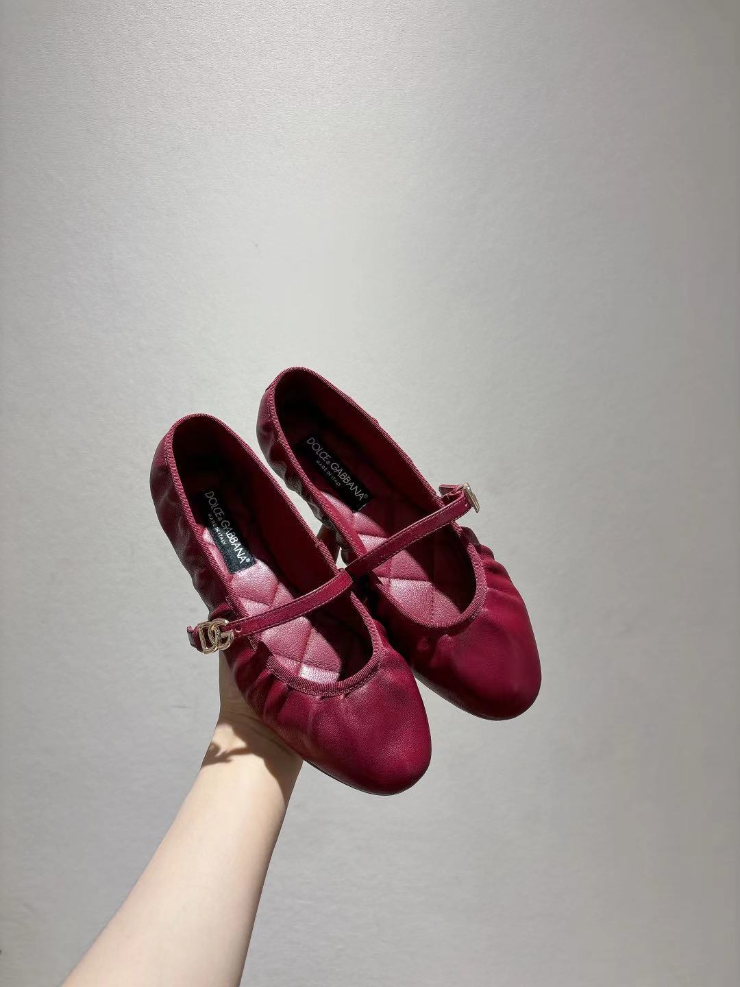 D&G 돌체앤가바나 발레 플랫 슈즈 단화 신발