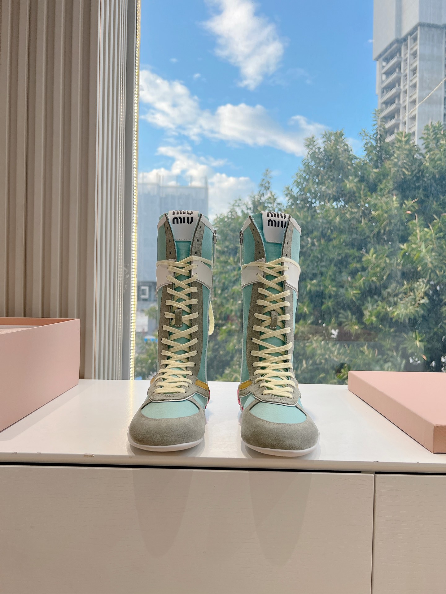 miumiu 미우미우 롱 부츠 신발