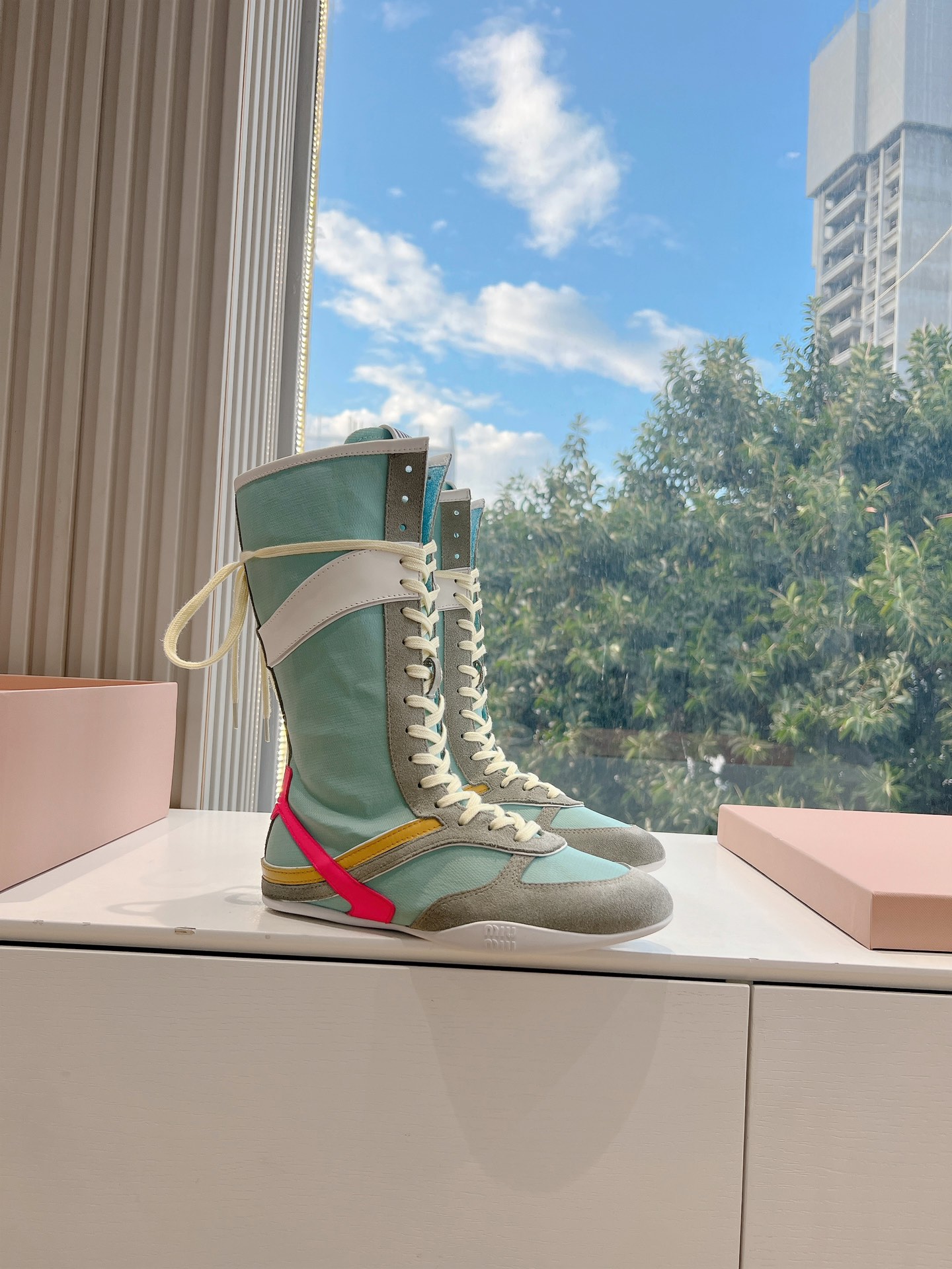 miumiu 미우미우 롱 부츠 신발