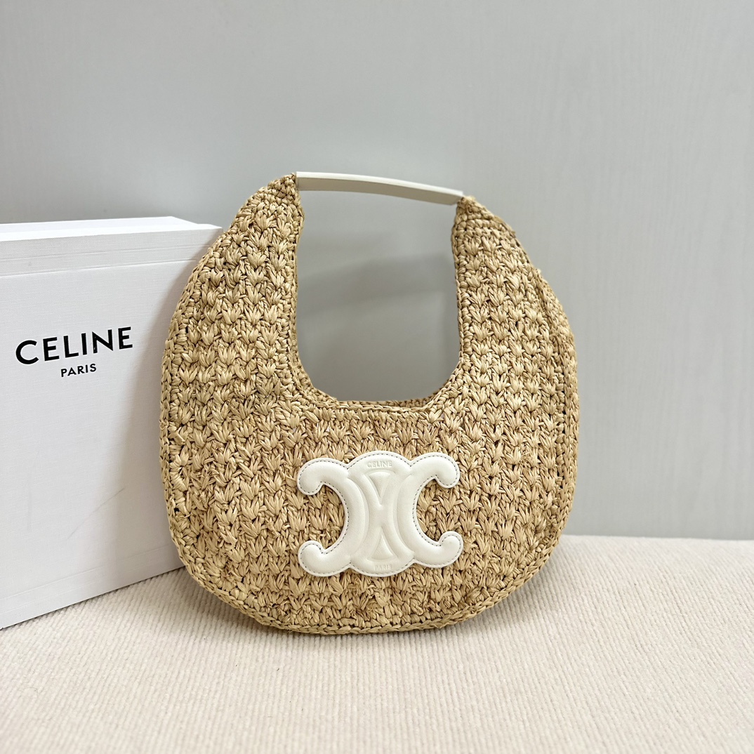 Celine 셀린느 라탄 백 토트백  핸드백 가방