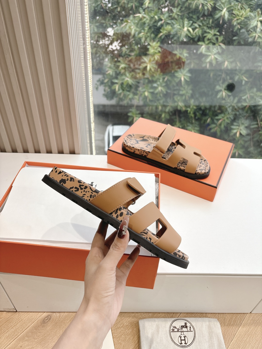 HERMES 에르메스 슬리퍼 샌들 신발