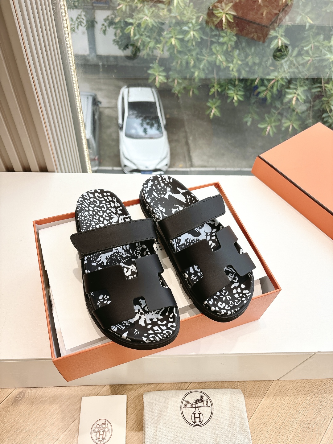 HERMES 에르메스 슬리퍼 샌들 신발