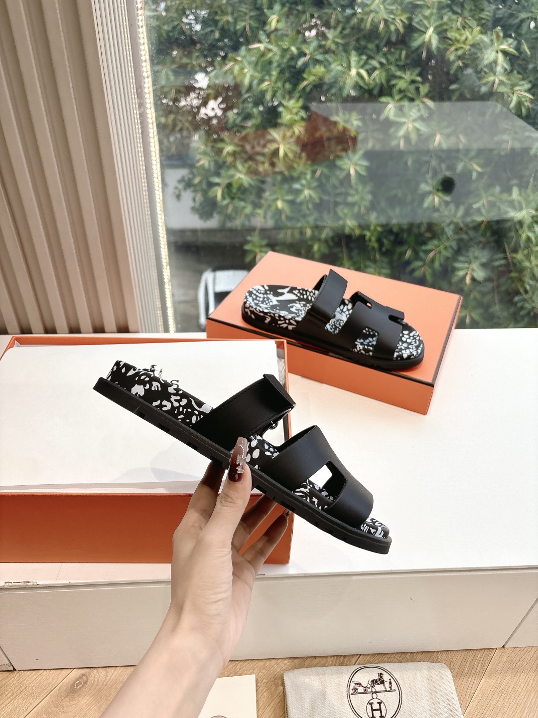 HERMES 에르메스 슬리퍼 샌들 신발