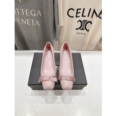 쥬세페 자노티 X 루부탱 통굽 미들 힐 구두 신발