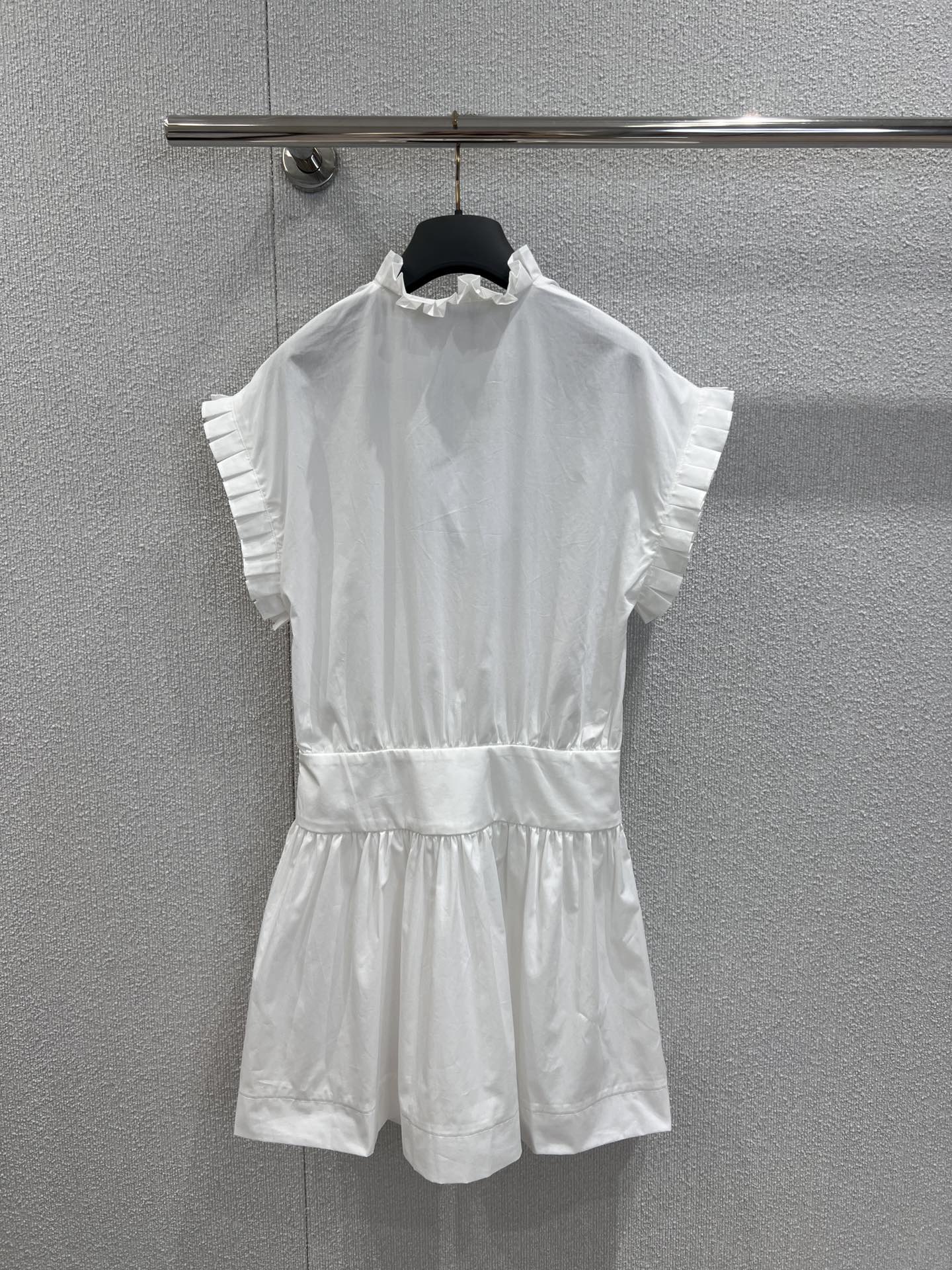 Dior CD 디올 프렌치 러플 민소매 원피스 의류