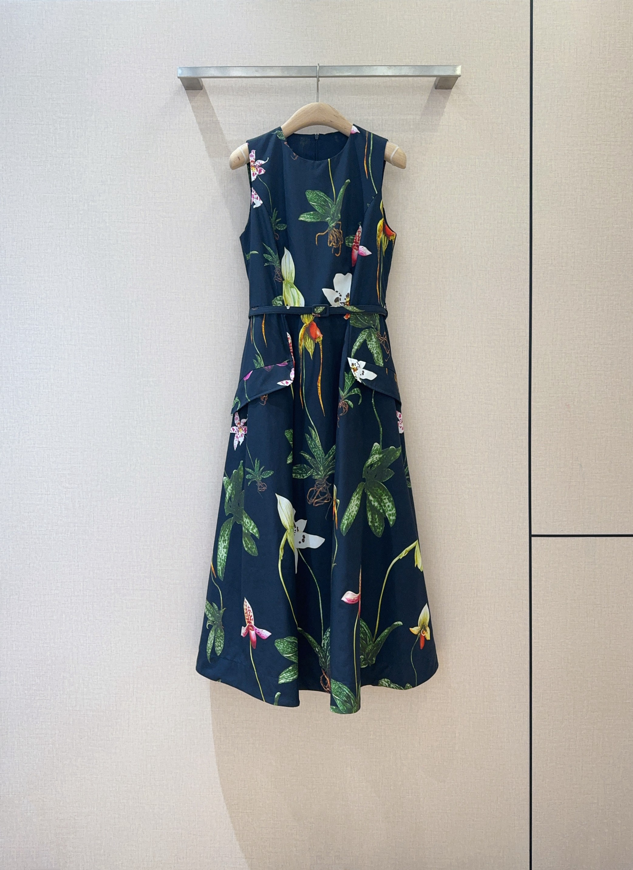 Oscar De La Renta 오스카 드 라 렌타 플라워 프린트 원피스 의류