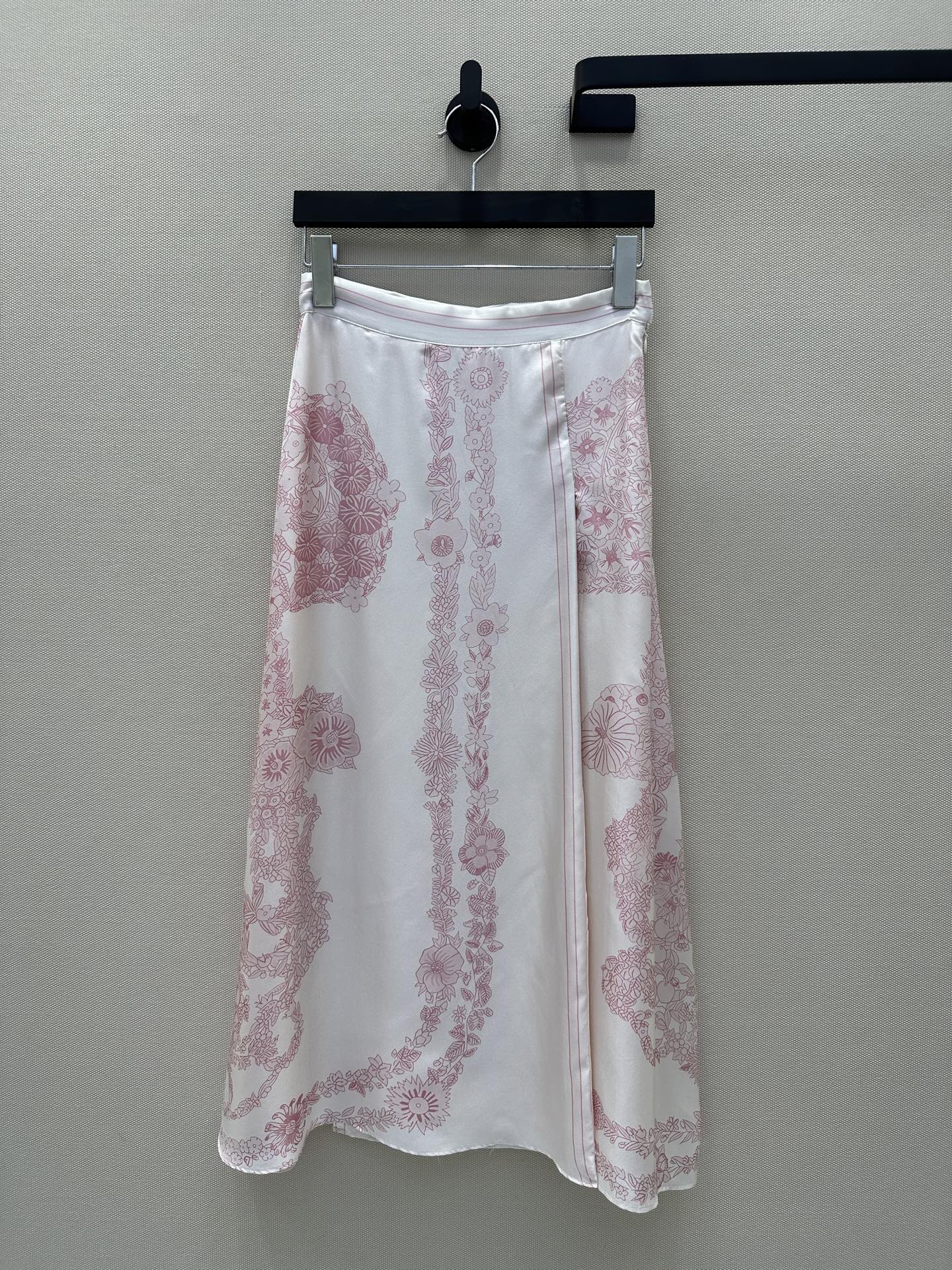 Hermes 에르메스 트윌 실크 롱 스커트 치마 의류