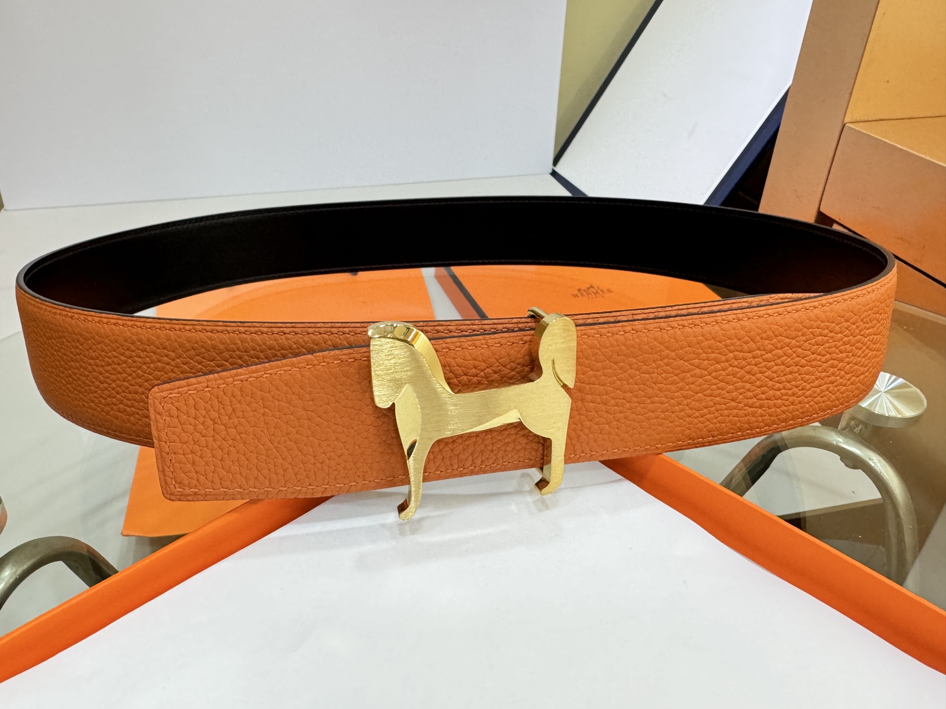 Hermes 에르메스 양면 벨트