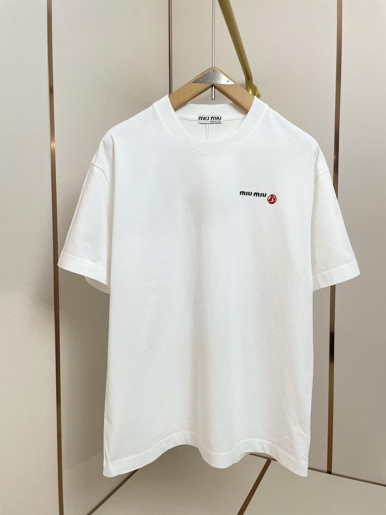 MIUMIU 미우미우 반팔 티셔츠 의류