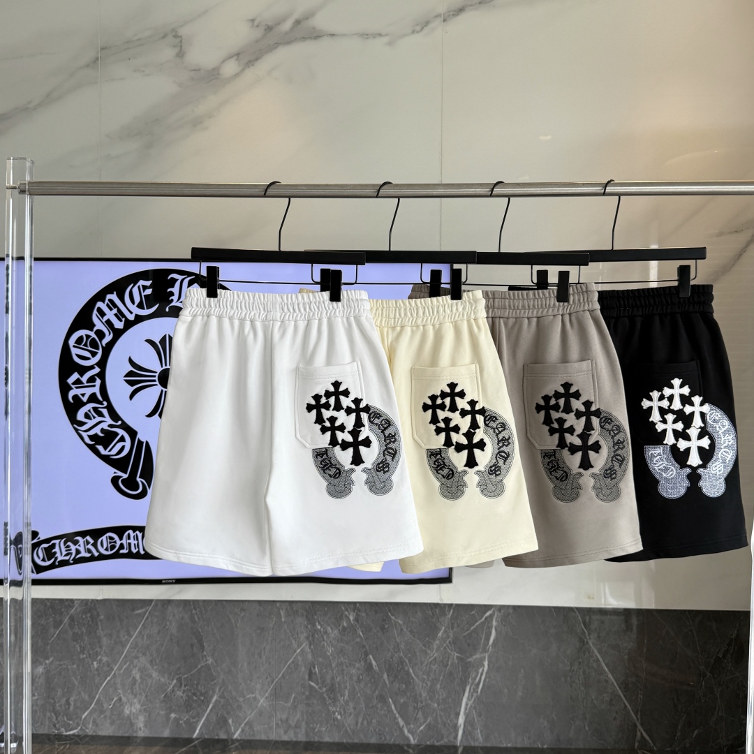 Chrome Hearts CH 크롬하츠 하프팬츠 반바지 의류