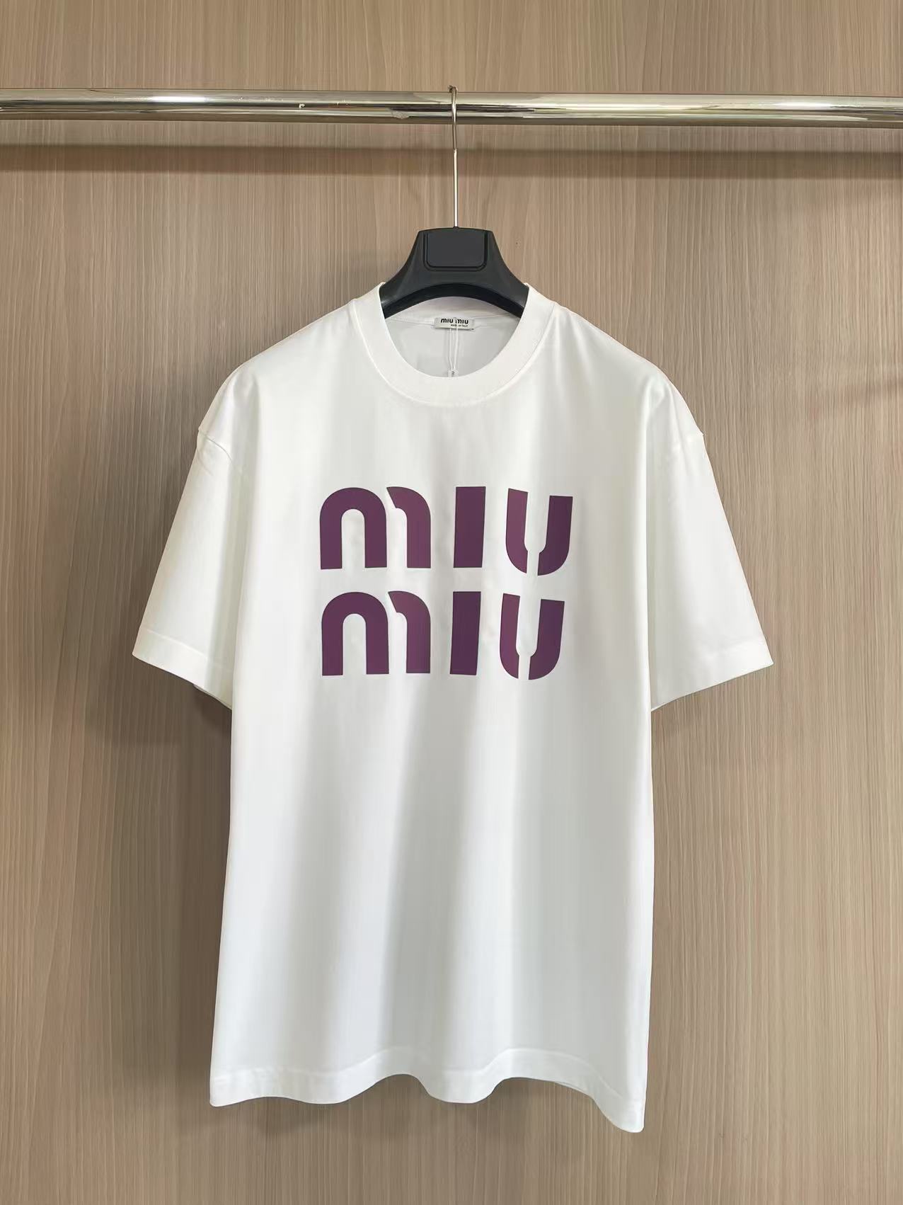 miumiu 미우미우 반팔 티셔츠 의류