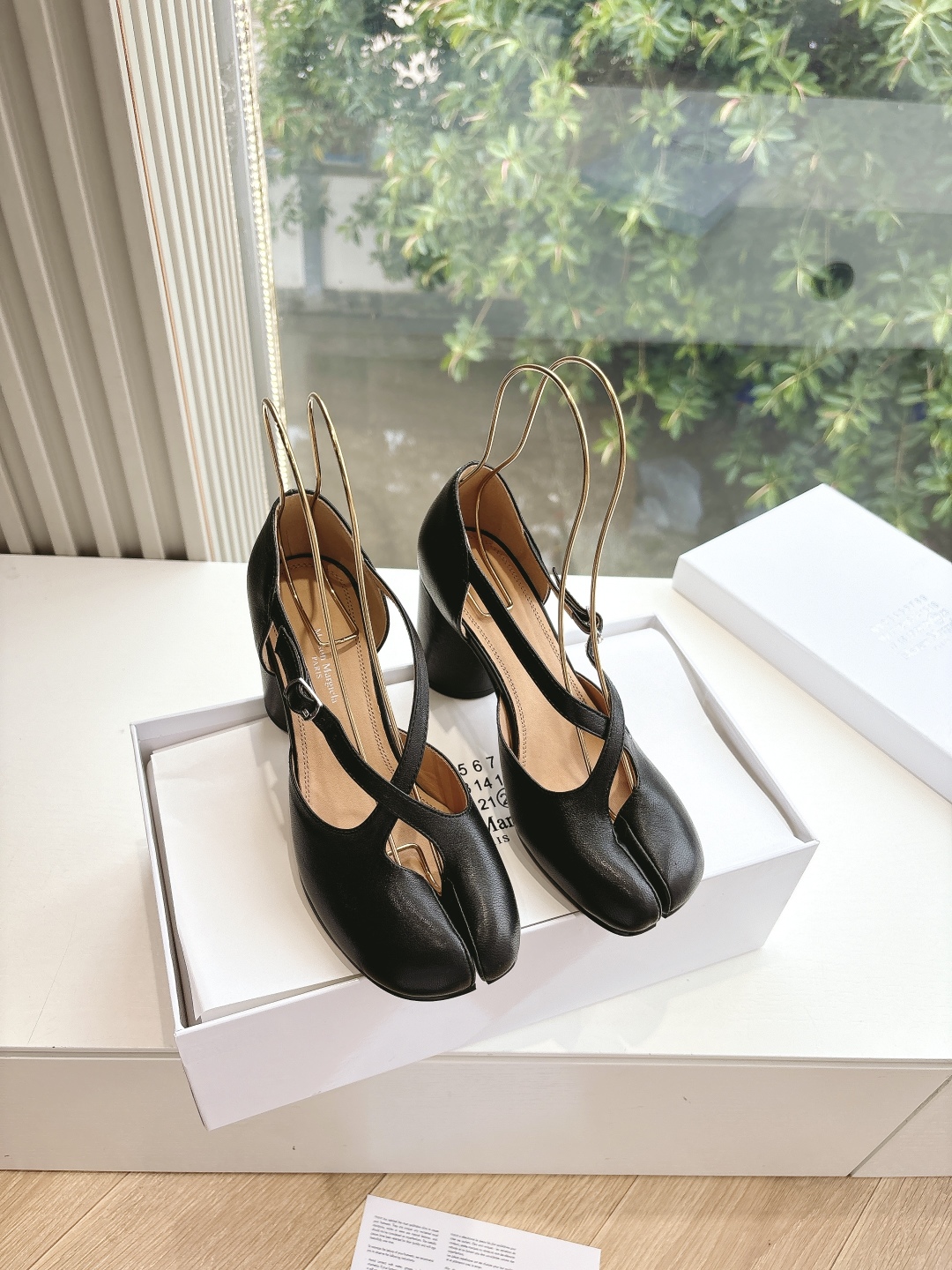 maison margiela mm6 메종 마르지엘라 통굽 구두 신발