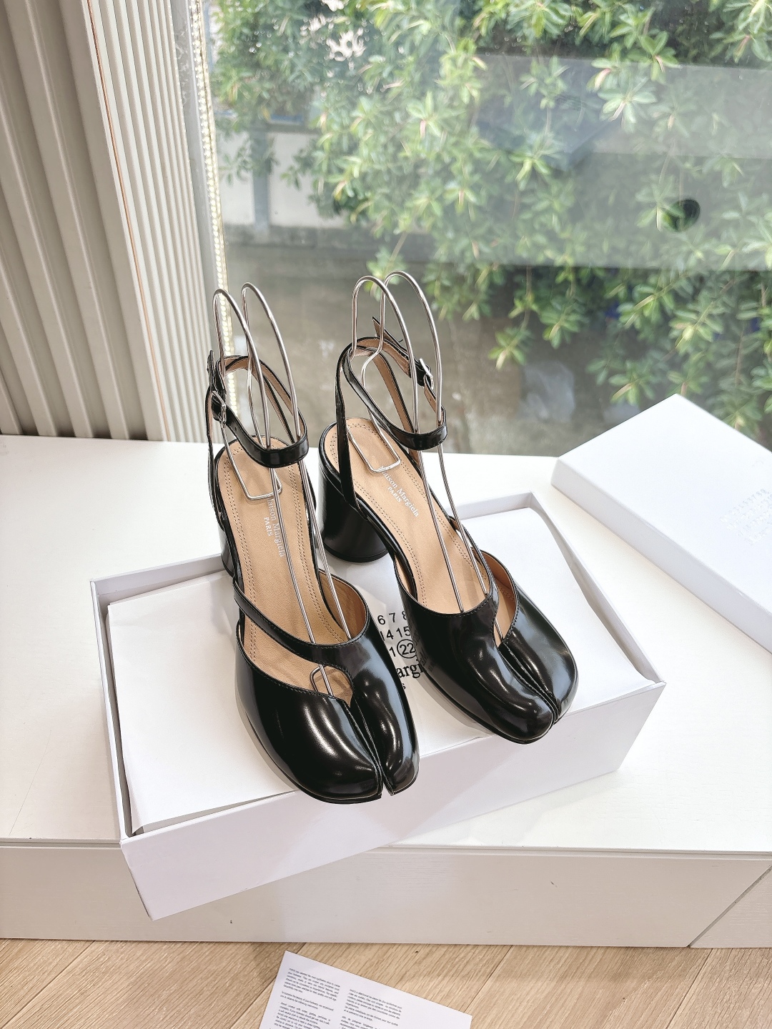 maison margiela mm6 메종 마르지엘라 통굽 구두 신발