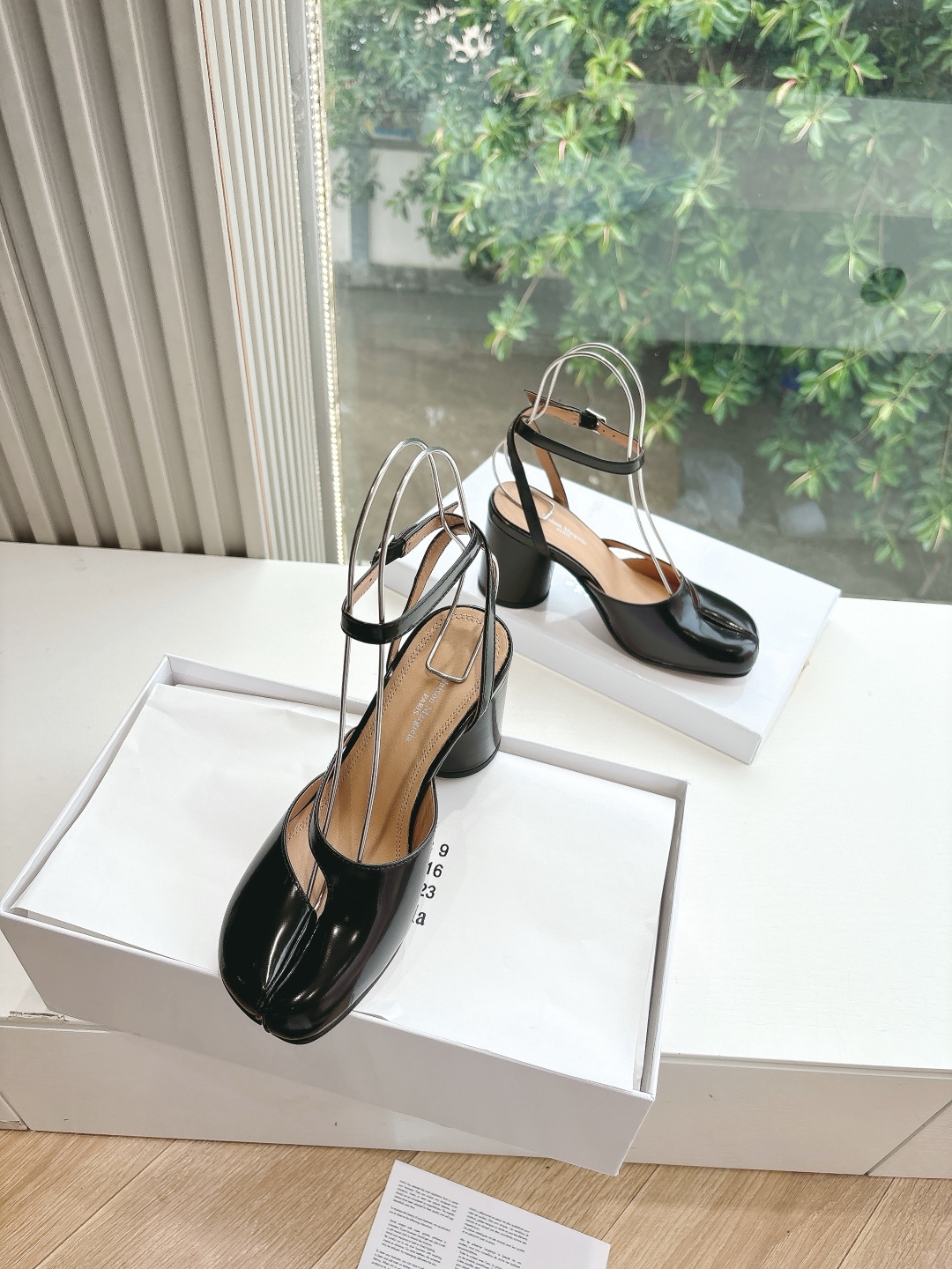 maison margiela mm6 메종 마르지엘라 통굽 구두 신발