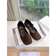 The Row 더 로우 소가죽 플랫 로퍼 신발