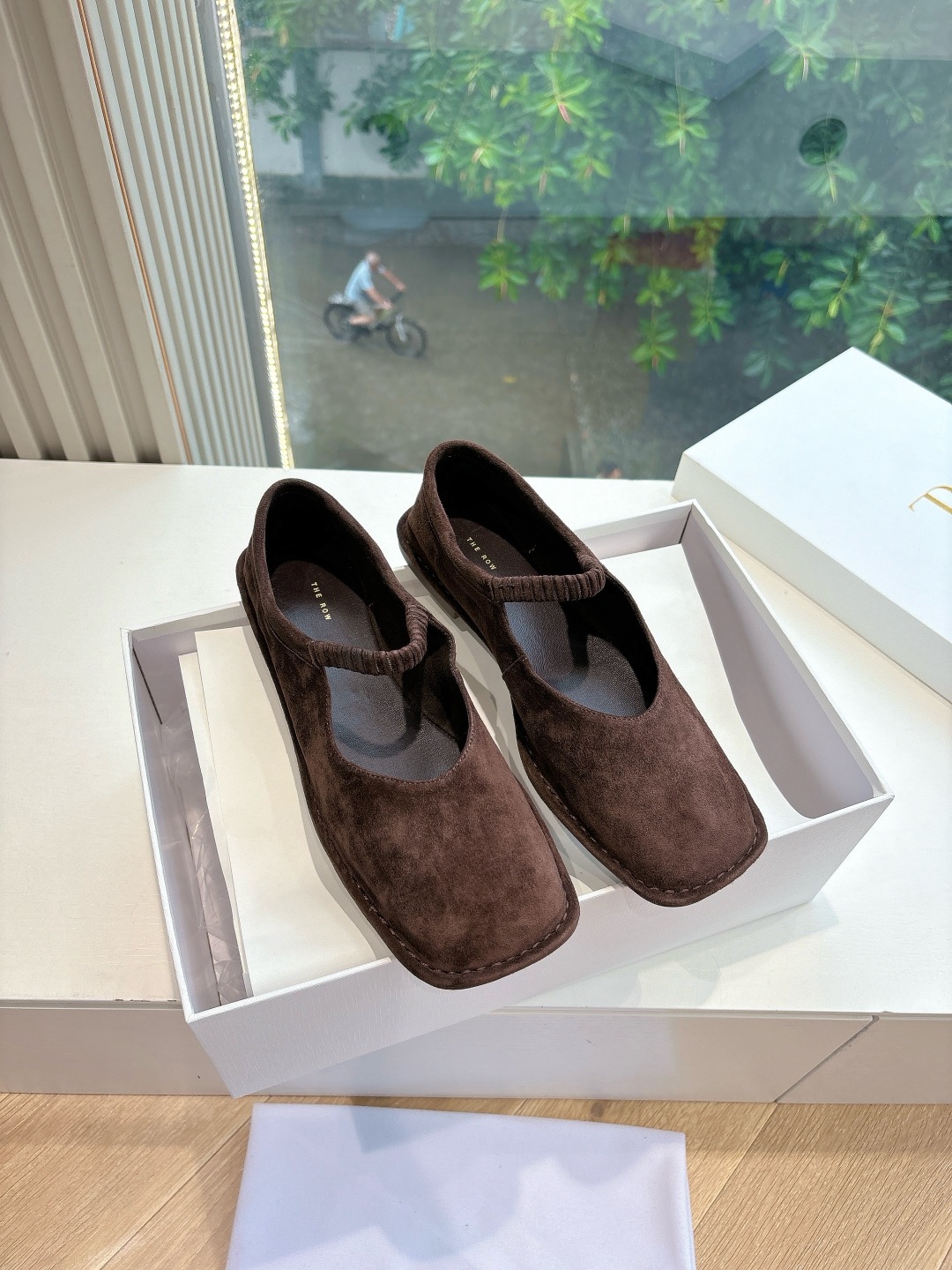 The Row 더 로우 소가죽 플랫 로퍼 신발