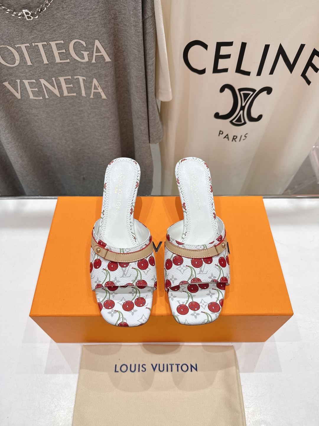 Louis Vuitton LV 루이비통 하이힐 슬리퍼 샌들 신발