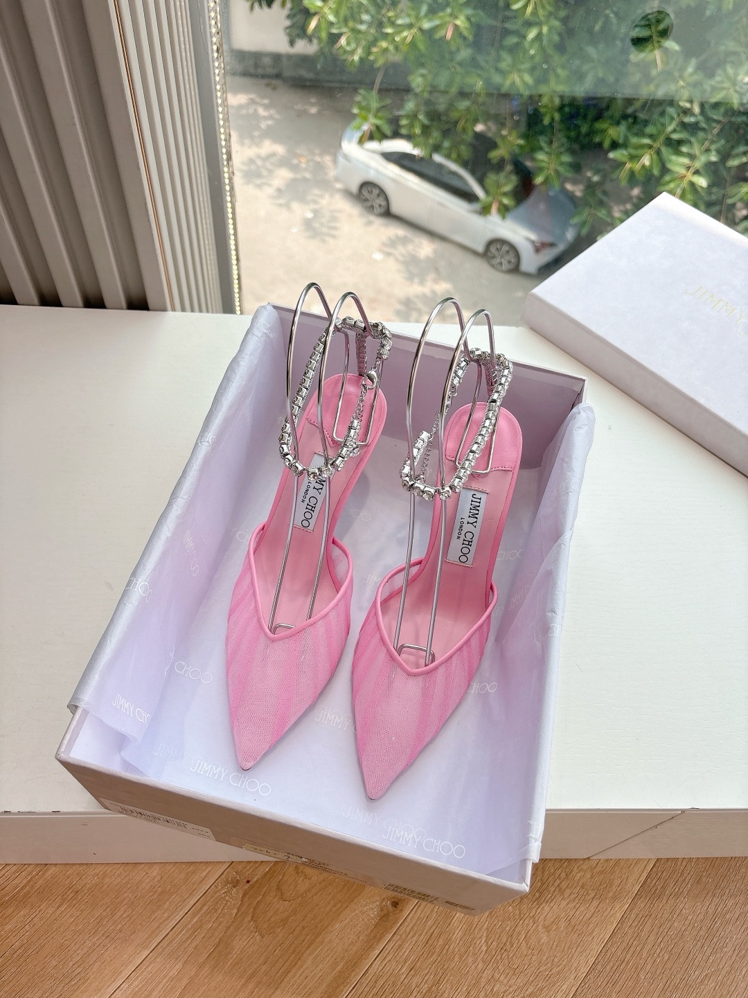 Jimmy Choo 지미추 힐 샌들 구두 신발