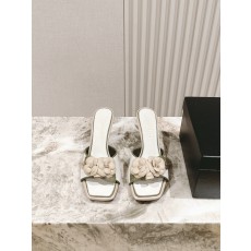Chanel 샤넬 힐 슬리퍼 샌들 신발