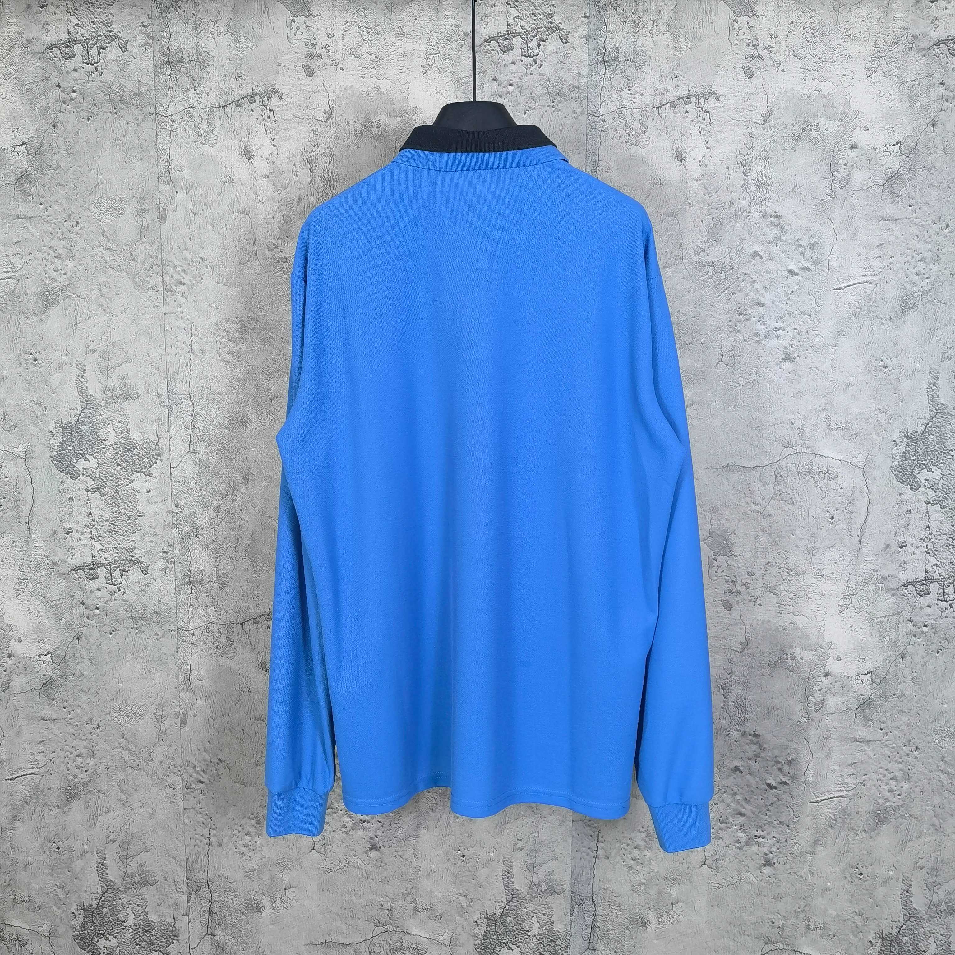 MiuMiu 미우미우 신상 피케 면 긴팔 폴로 티셔츠 의류