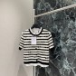 Chanel 샤넬 반팔 니트 탑 상의 의류
