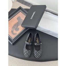Chanel 샤넬 메리제인 플랫 슈즈 단화 신발