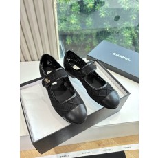 Chanel 샤넬  메리제인 샌들 플랫 슈즈 신발