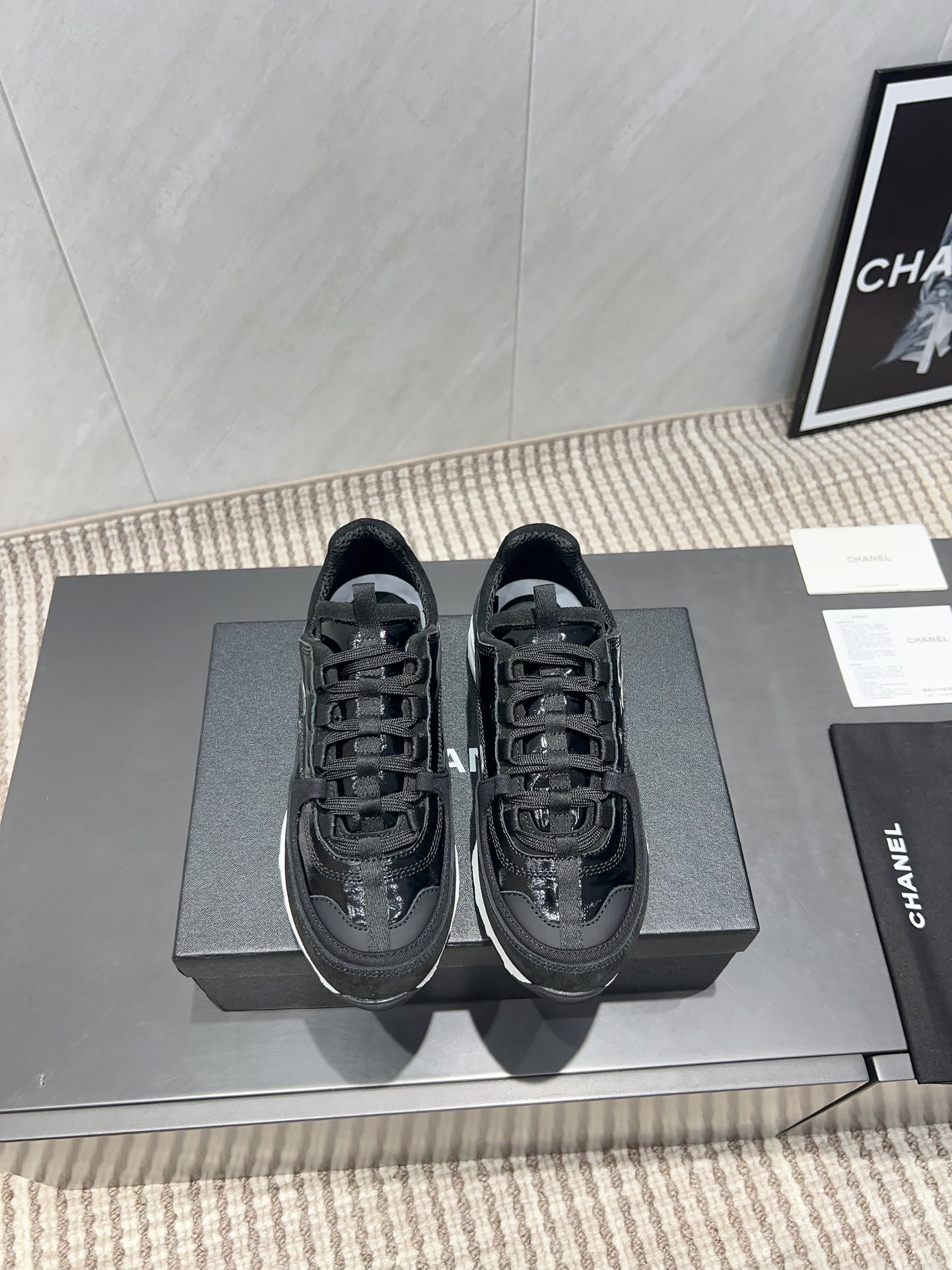 Chanel 샤넬 레트로 스니커즈 신발