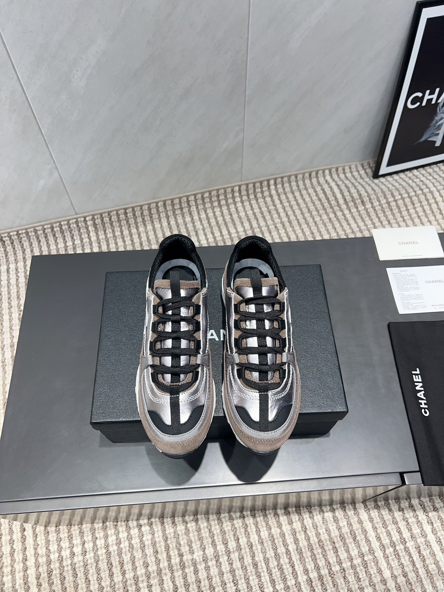 Chanel 샤넬 레트로 스니커즈 신발