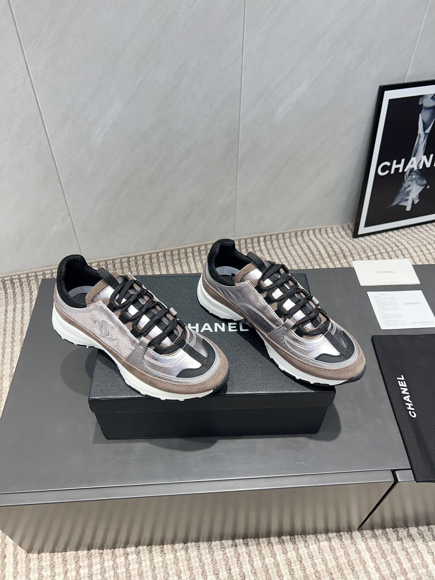 Chanel 샤넬 레트로 스니커즈 신발