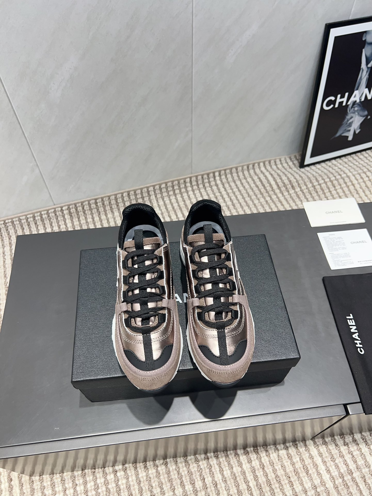 Chanel 샤넬 레트로 스니커즈 신발