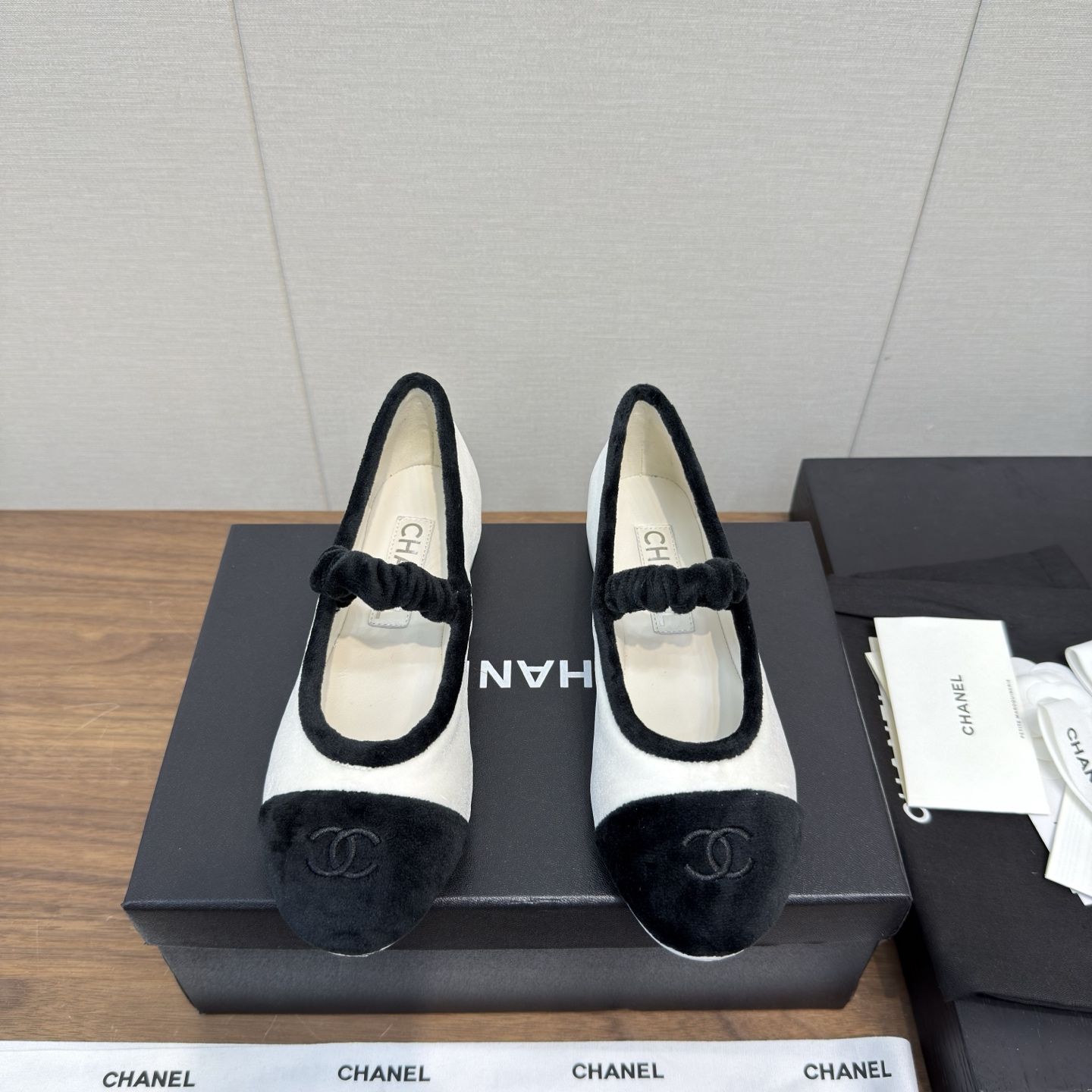 Chanel 샤넬 25a 메리제인 플랫 슈즈 신발