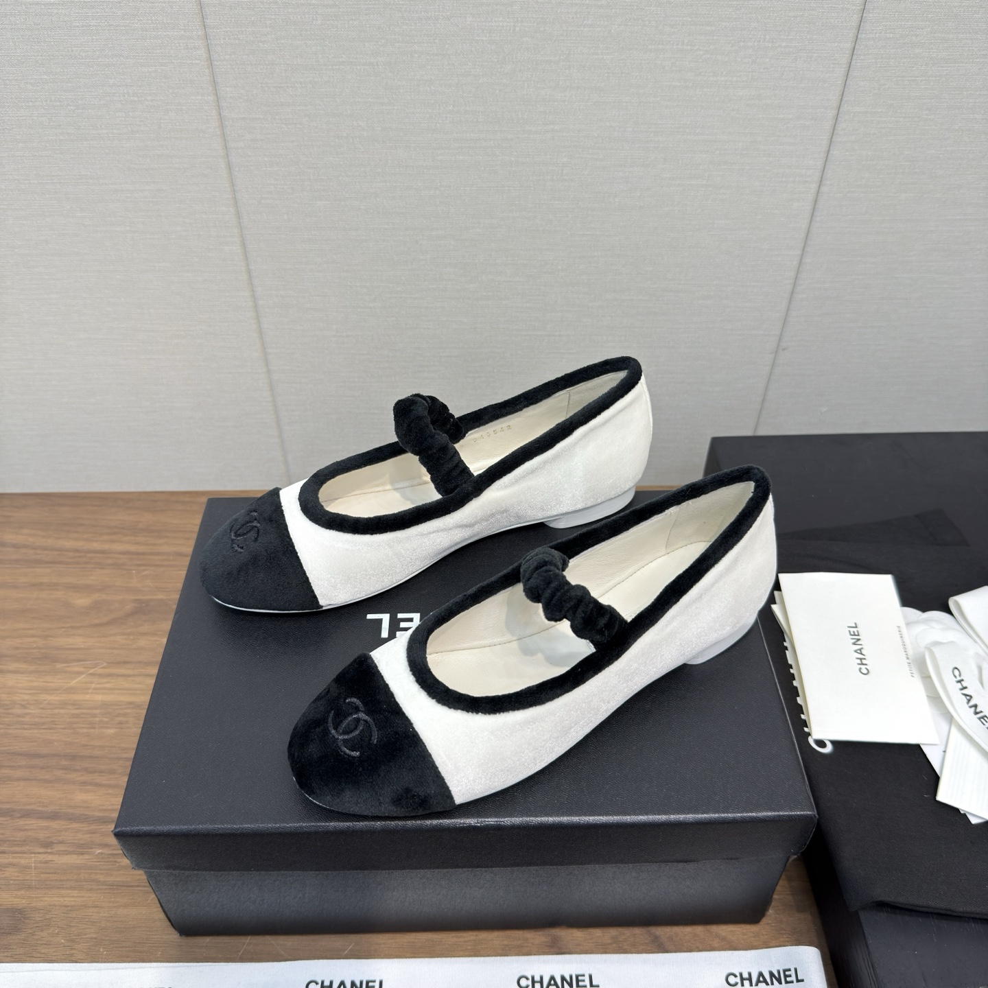 Chanel 샤넬 25a 메리제인 플랫 슈즈 신발