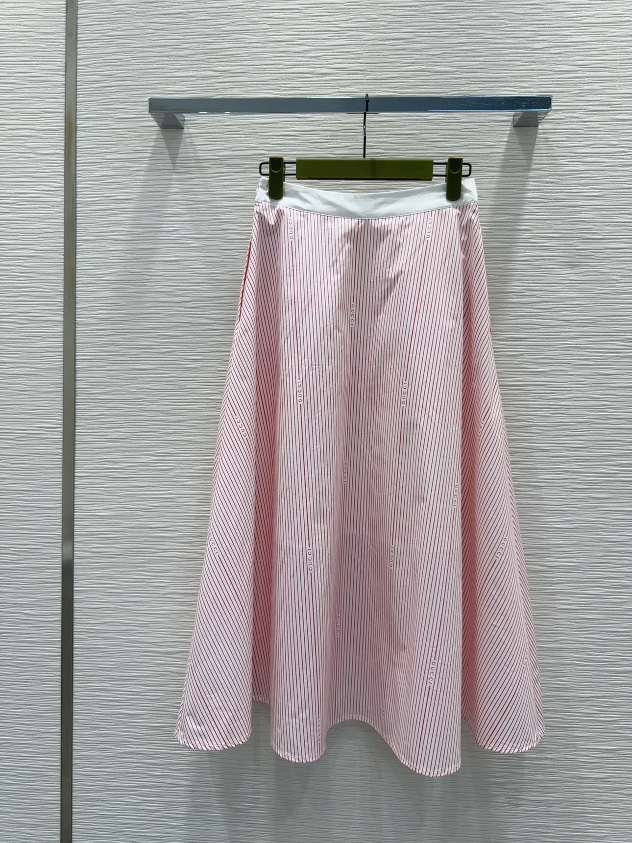 Gucci 구찌 스트라이프 H라인 롱 스커트 치마 의류