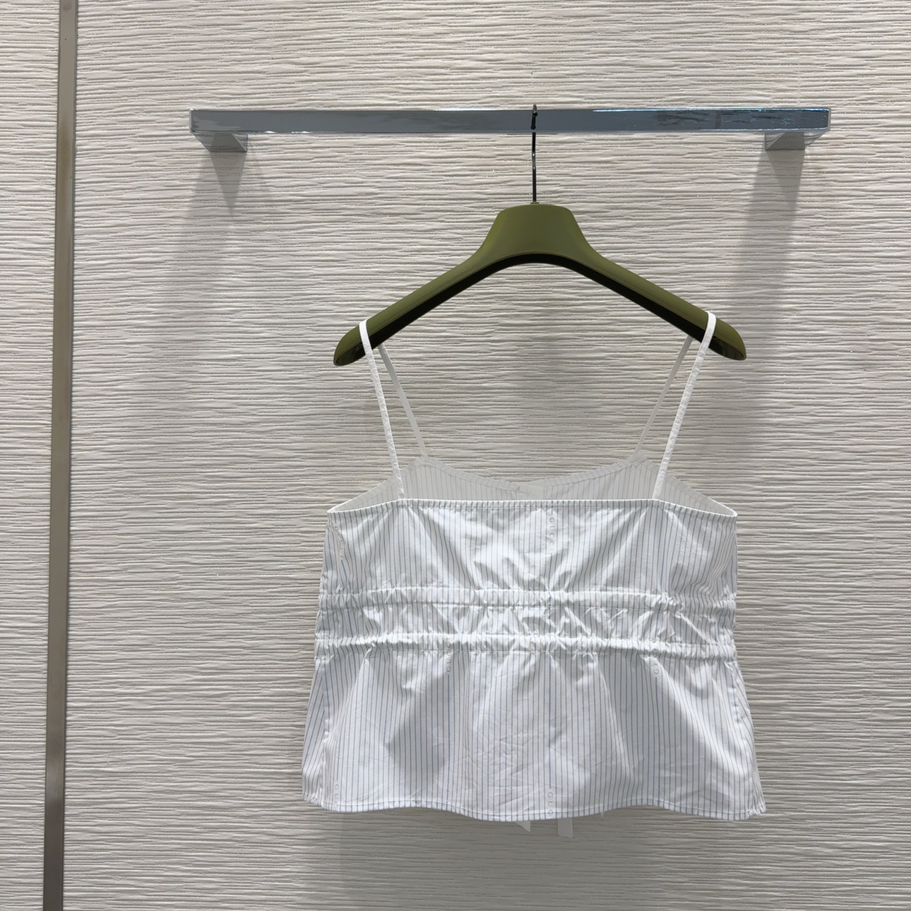 Gucci 구찌 스트라이프 슬리브리스 탑 의류