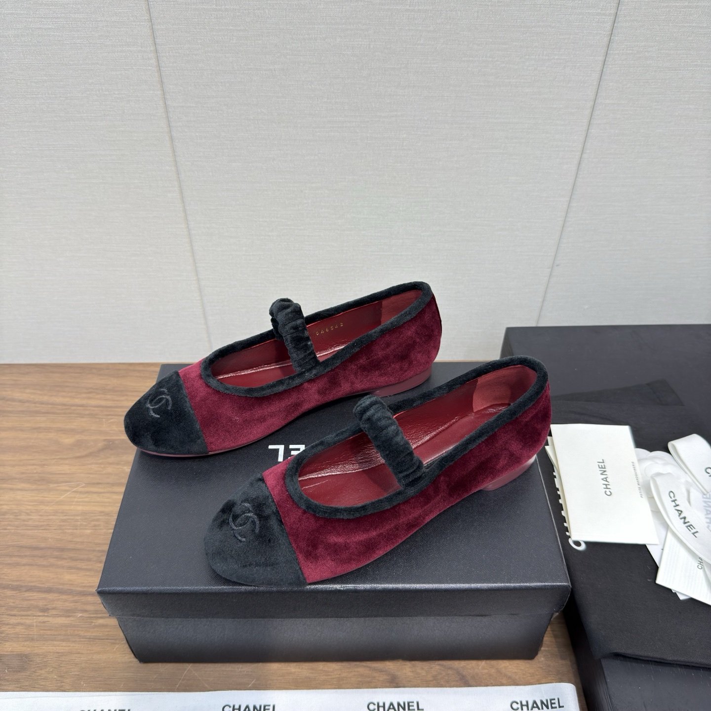 Chanel 샤넬 25a 메리제인 플랫 슈즈 신발