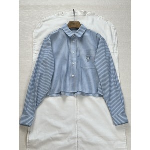 Celine 셀린느 자수 카라 스트라이프 셔츠 의류