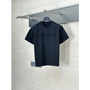 LV 루이비통 워싱 골지 라운드넥 반팔 티셔츠 의류