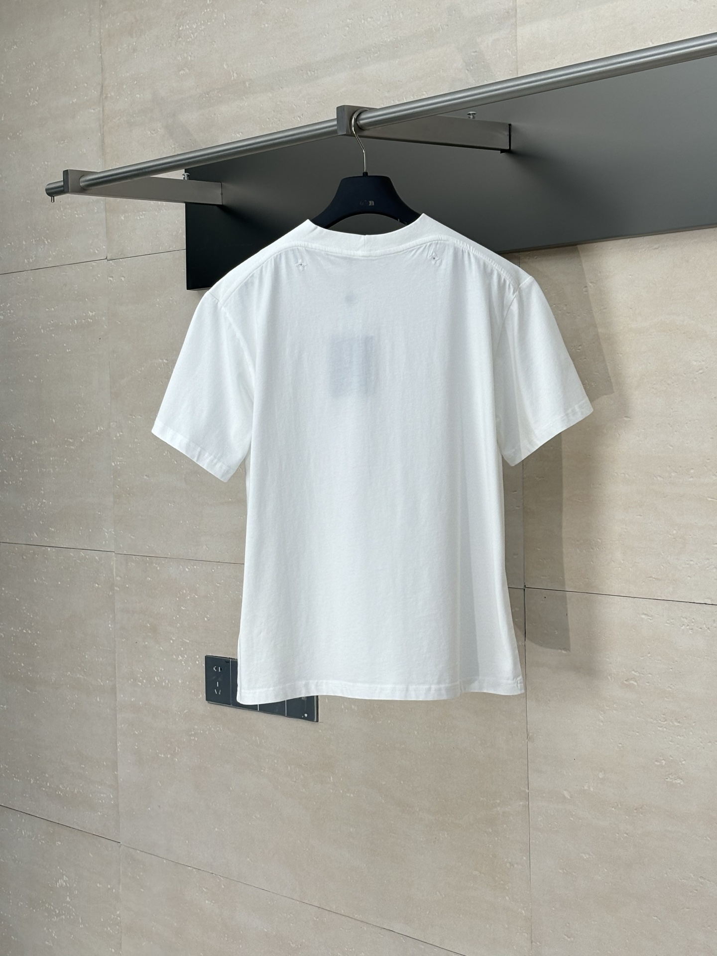 LV 루이비통 워싱 골지 라운드넥 반팔 티셔츠 의류