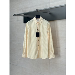 LV 루이비통 스트라이프 코튼 버튼업 셔츠 의류