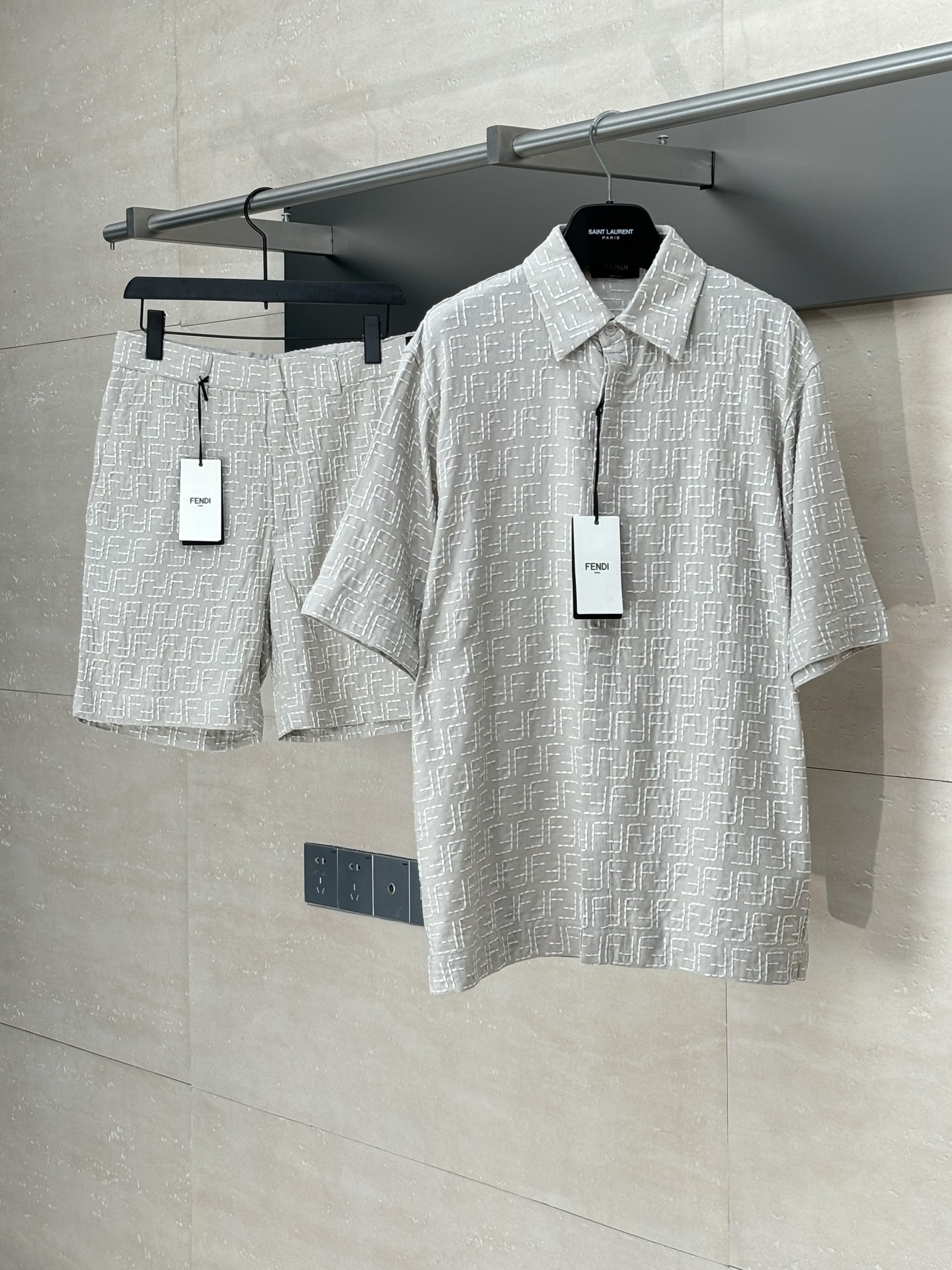 Fendi 펜디 자카드 세트 의류