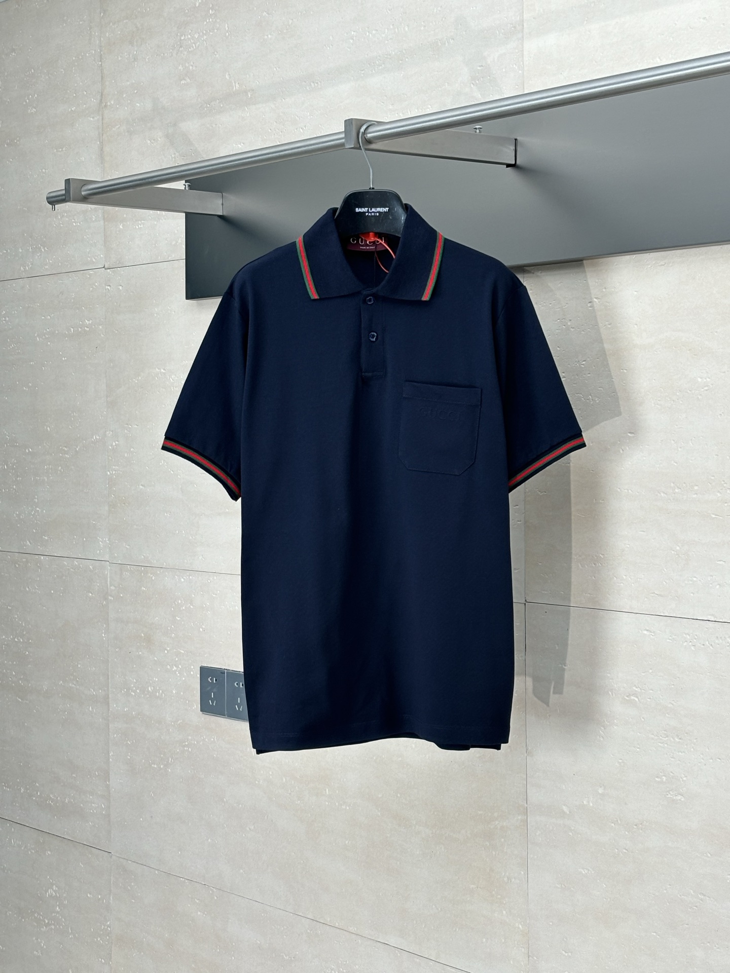 Gucci 구찌 피케 코튼 로고 반팔 폴로 티셔츠 의류