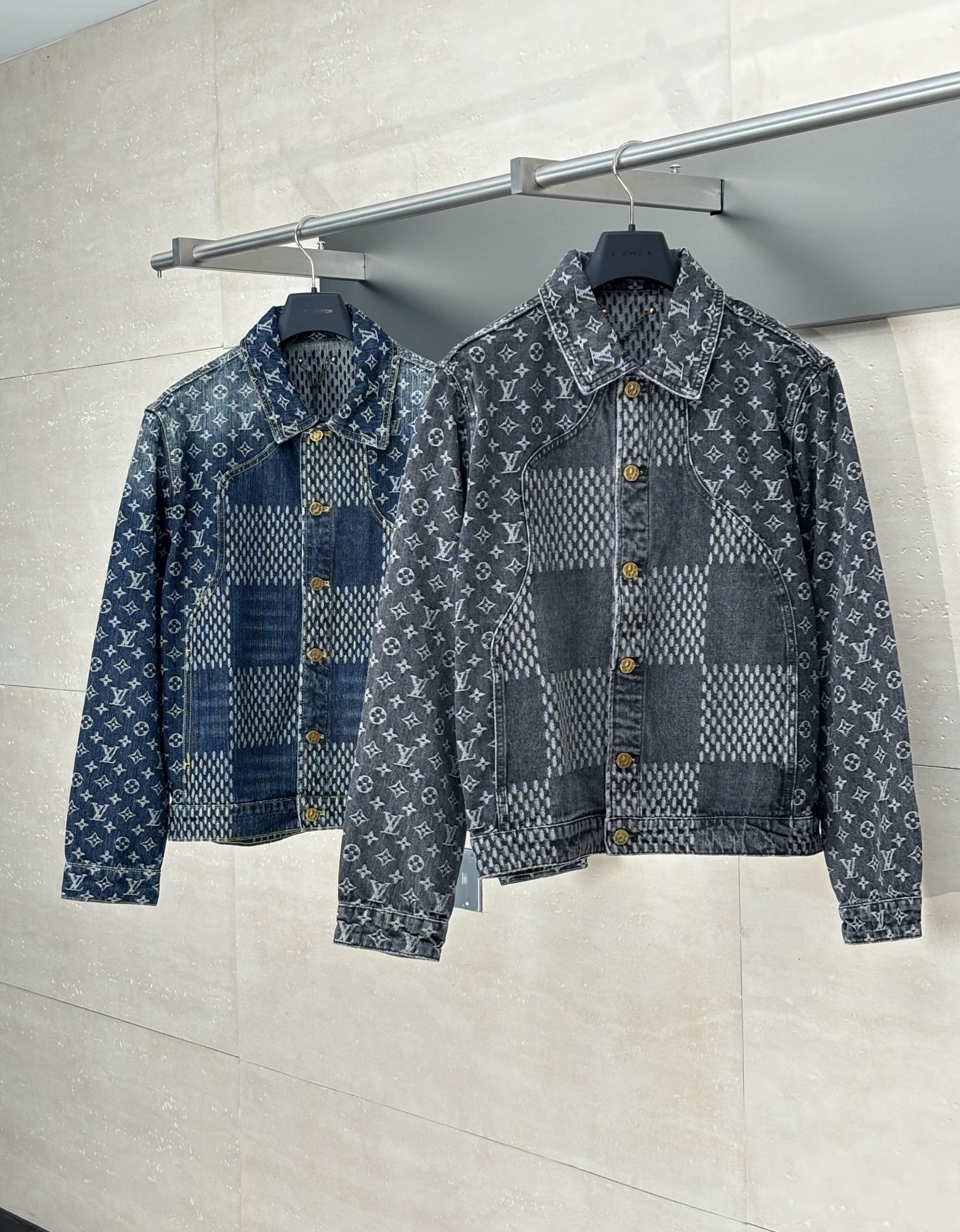 Louis Vuitton x Nigo LV 루이비통 콜라보 자카드 데님 자켓 의류