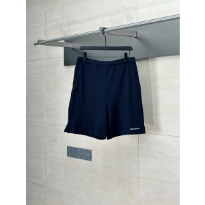 miumiu 미우미우 자수 캐주얼 5부 반바지 의류