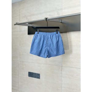 Fendi 펜디 FF 로고 나일론 스윔 쇼츠 5부 팬츠 반바지 의류