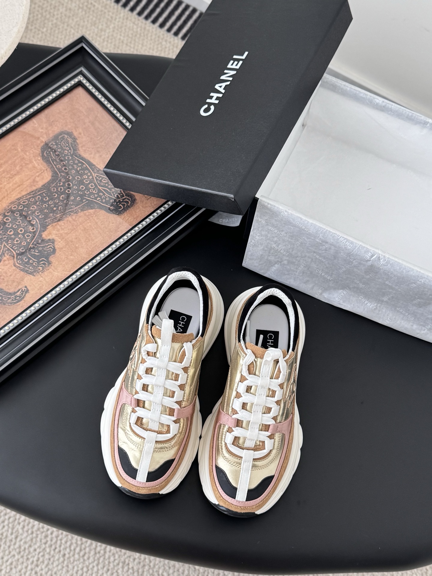 Chanel 25C 샤넬 스포츠 캐주얼 스니커즈 운동화 신발